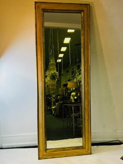 EXCEPTIONAL ANTIQUE FULL LENGTH MIRROR