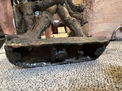 EXCEPTIONAL EARLY BRUTALIST PUPPET MASTER BRONZE