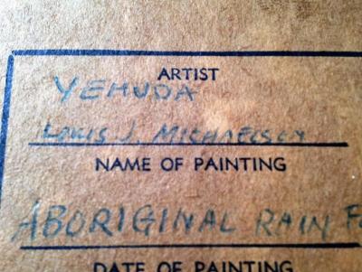 EXCEPTIONAL PAIR OF MID CENTURY RAIN FOREST PAINTINGS 1958