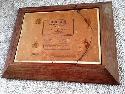 EXCEPTIONAL PAIR OF MID CENTURY RAIN FOREST PAINTINGS 1958