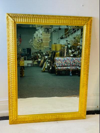 EXCEPTIONAL PAIR OF RENAISSANCE STYLE GOLD LEAF CARVED WOOD MIRRORS