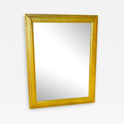 EXCEPTIONAL PAIR OF RENAISSANCE STYLE GOLD LEAF CARVED WOOD MIRRORS