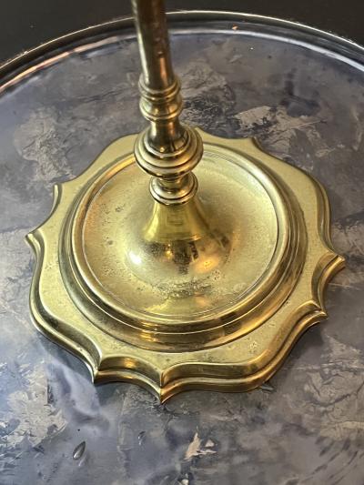 EXQUISITE PAIR OF LUCERNE BRASS OIL LAMPS CIRCA 1900S