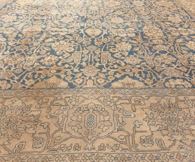 EXTRA LARGE ANTIQUE PERSIAN SULTANABAD HANDMADE WOOL CARPET