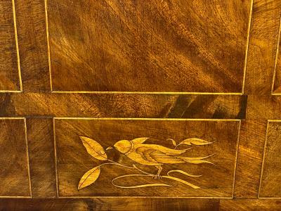 EXTRAORDINARY ITALIAN 19TH CENTURY INLAID SCENIC CHEST