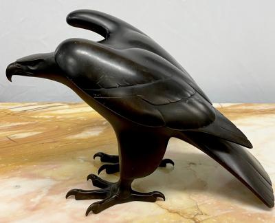 Eagle Sculpture Made by Zai Wang