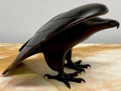 Eagle Sculpture Made by Zai Wang