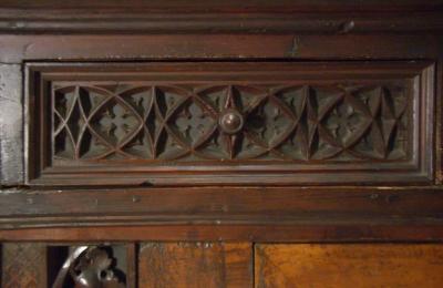 Early 16th century German Gothic Cabinet Sideboard