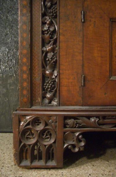 Early 16th century German Gothic Cabinet Sideboard