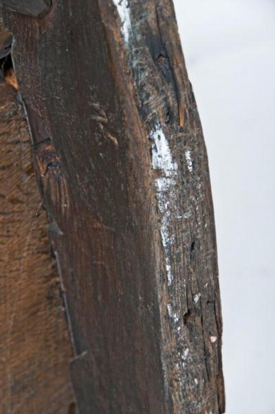 Early 18th Century Country Oak Baby Cradle