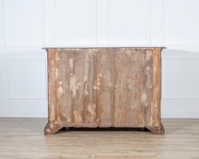 Early 18th Century Emilian Walnut Chest of Drawers with Fruitwood Inlay