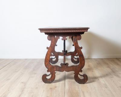 Early 18th Century Italian Fratino Table in Walnut Umbrian Origin
