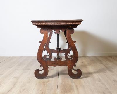 Early 18th Century Italian Fratino Table in Walnut Umbrian Origin