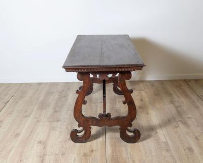 Early 18th Century Italian Fratino Table in Walnut Umbrian Origin