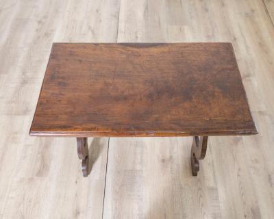 Early 18th Century Petite Tuscan Fratino Table in Solid Walnut