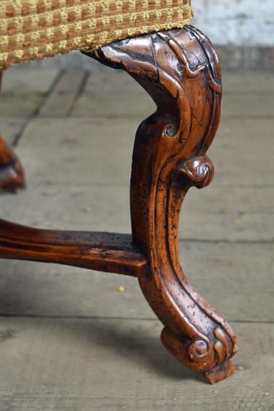 Early 18th Century Regence Northern French Flemish Oversized Armchair