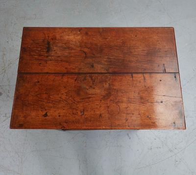 Early 18th c Box Stretcher Center Table