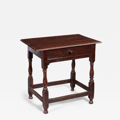 Early 18th c English Oak Table