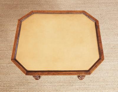 Early 18th c Italian Baroque Walnut Octagonal Table