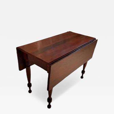 Early 19C W Virginia Kentucky Drop Leaf Table with Provenance
