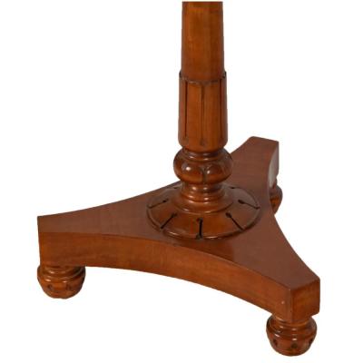 Early 19th C Style Biedermeier Fruitwood Side Table