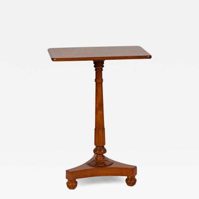 Early 19th C Style Biedermeier Fruitwood Side Table