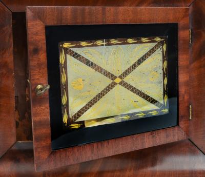Early 19th Century American Bristol Walnut Case Wall Clock