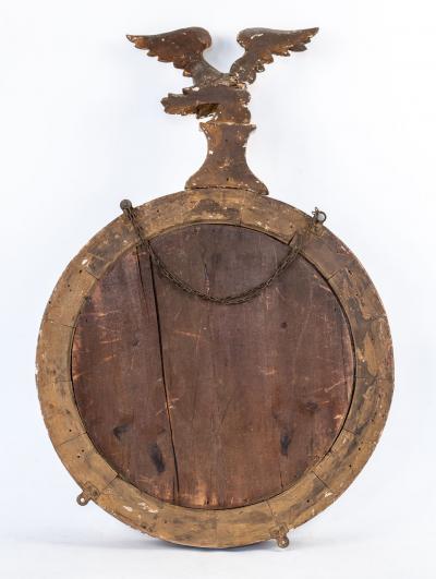 Early 19th Century American Federal Convex Mirror