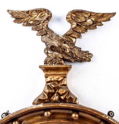 Early 19th Century American Federal Convex Mirror