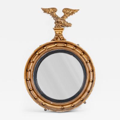 Early 19th Century American Federal Convex Mirror