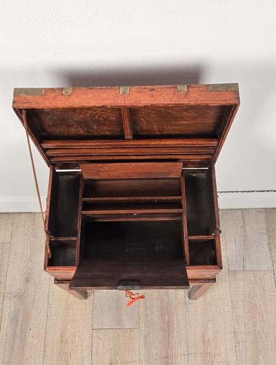 Early 19th Century Anglo Indian Campaign Trunk