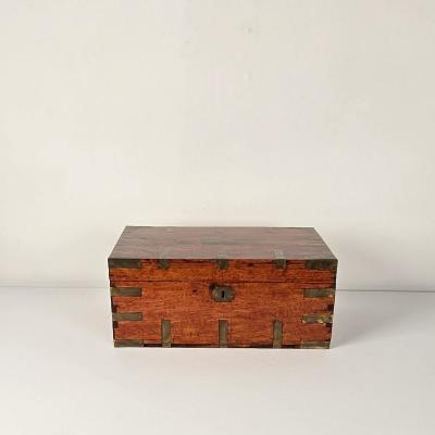Early 19th Century Anglo Indian Campaign Trunk