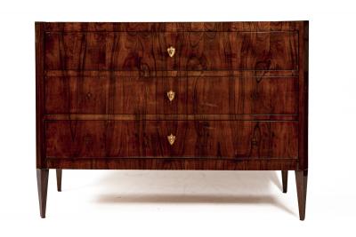 Early 19th Century Biedemeier Walnut Chest Of Drawers