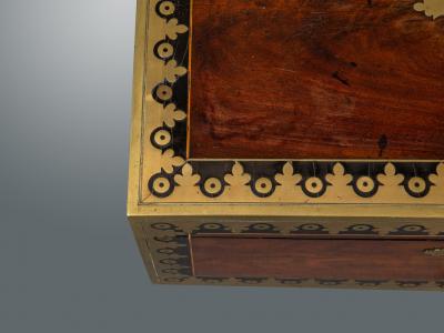 Early 19th Century Campaign Traveling Desk of Exceptional Quality