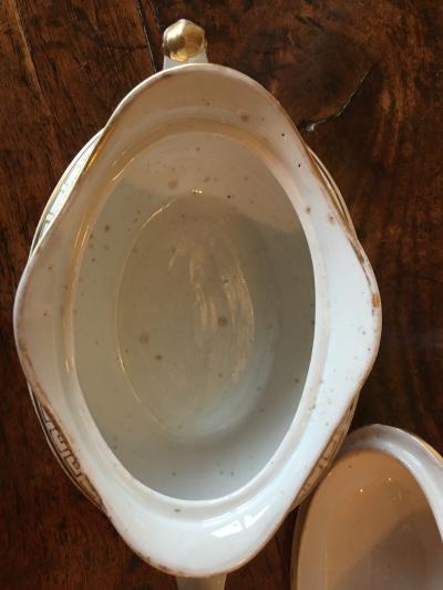 Early 19th Century Coalport Sucriere and Cover