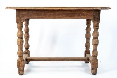 Early 19th Century Distressed Spanish Oak Middle Table