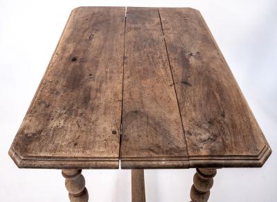 Early 19th Century Distressed Spanish Oak Middle Table