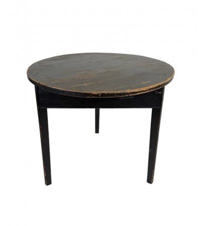 Early 19th Century Ebonized English Cricket Table