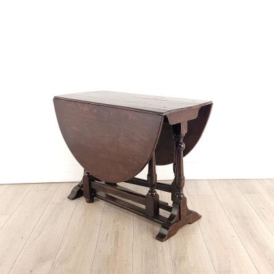 Early 19th Century English Oak Dropleaf Table