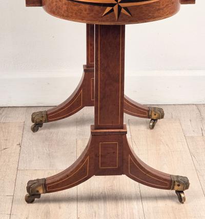 Early 19th Century English Regency Game Writing Table