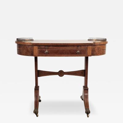 Early 19th Century English Regency Game Writing Table