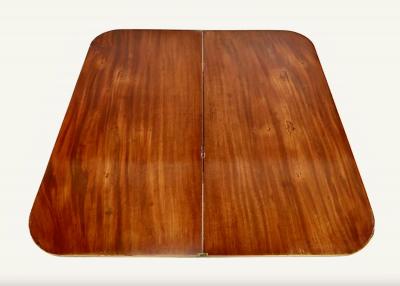 Early 19th Century English Regency Mahogany Inlaid Games Table 9