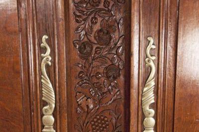 Early 19th Century French Marriage Armoire