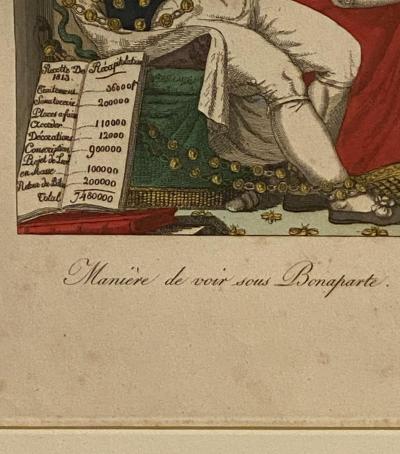Early 19th Century French Political Engraving