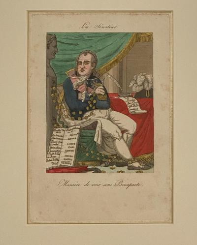 Early 19th Century French Political Engraving