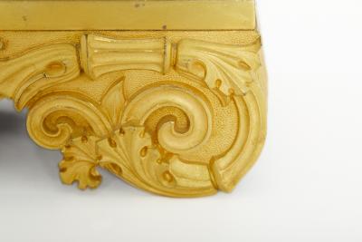 Early 19th Century Gilt Bronze Figural Mantel Clock