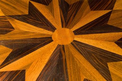 Early 19th Century Italian Continental Centre Table on Bronze Feet