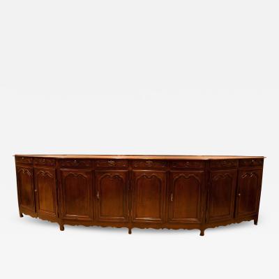 Early 19th Century Italian Louis XV Style Elm Enfilade