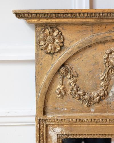 Early 19th Century Late Gustavian Giltwood Mirror Stockholm