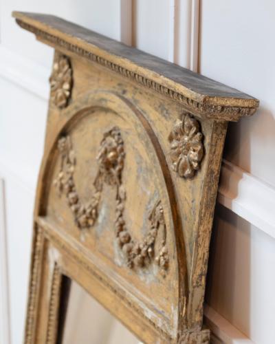 Early 19th Century Late Gustavian Giltwood Mirror Stockholm